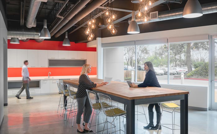 徐匯辦公室裝修投資者服務公司設計-第4張圖片-上海古都建筑設計集團