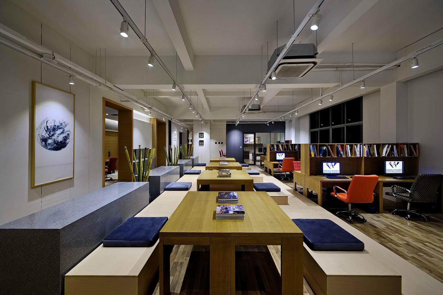 閔行區(qū)280平辦公室裝修混搭風格設計-第1張圖片-上海古都建筑設計集團 閔行區(qū)280平辦公室裝修混搭風格設計-第1張圖片-上海古都建筑設計集團