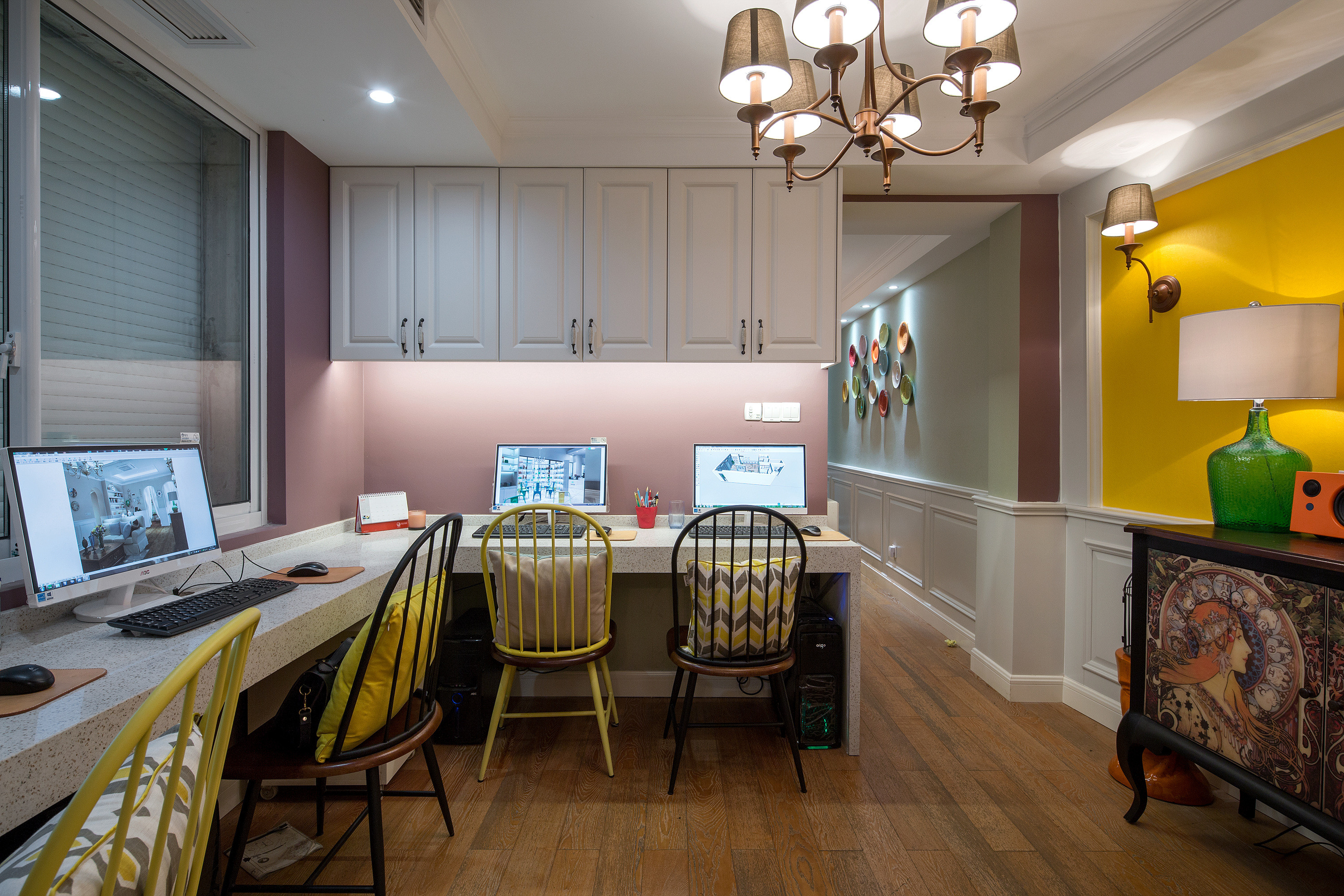 徐匯區(qū)120平辦公室裝修美式風(fēng)格設(shè)計-第5張圖片-上海古都建筑設(shè)計集團(tuán) 徐匯區(qū)120平辦公室裝修美式風(fēng)格設(shè)計-第5張圖片-上海古都建筑設(shè)計集團(tuán)