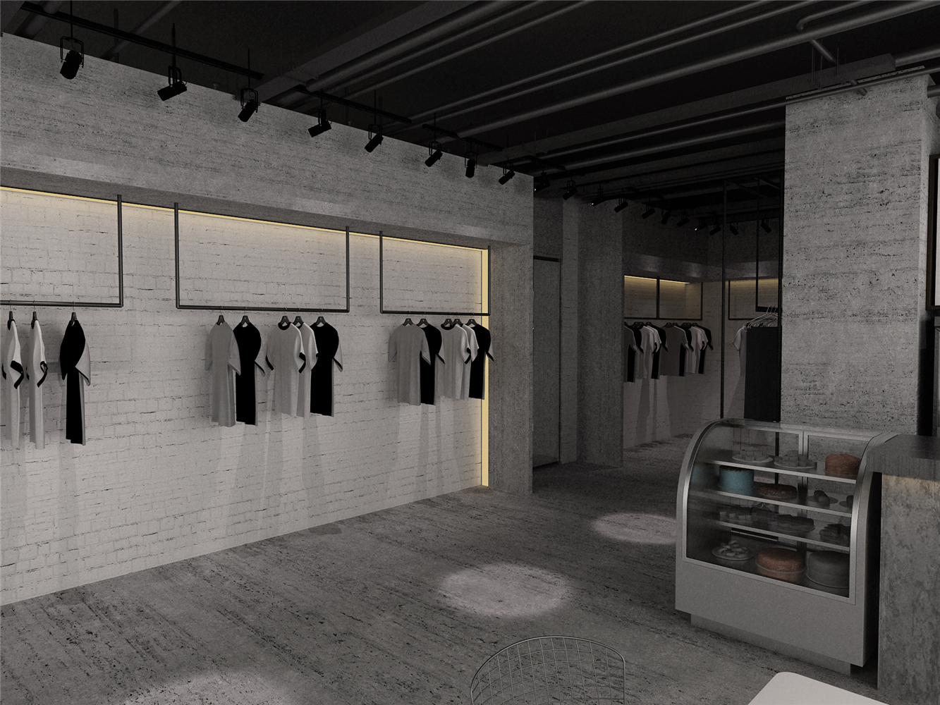 徐匯區(qū)工業(yè)風格服裝店辦公室裝修設計-第4張圖片-上海古都建筑設計集團 徐匯區(qū)工業(yè)風格服裝店辦公室裝修設計-第4張圖片-上海古都建筑設計集團