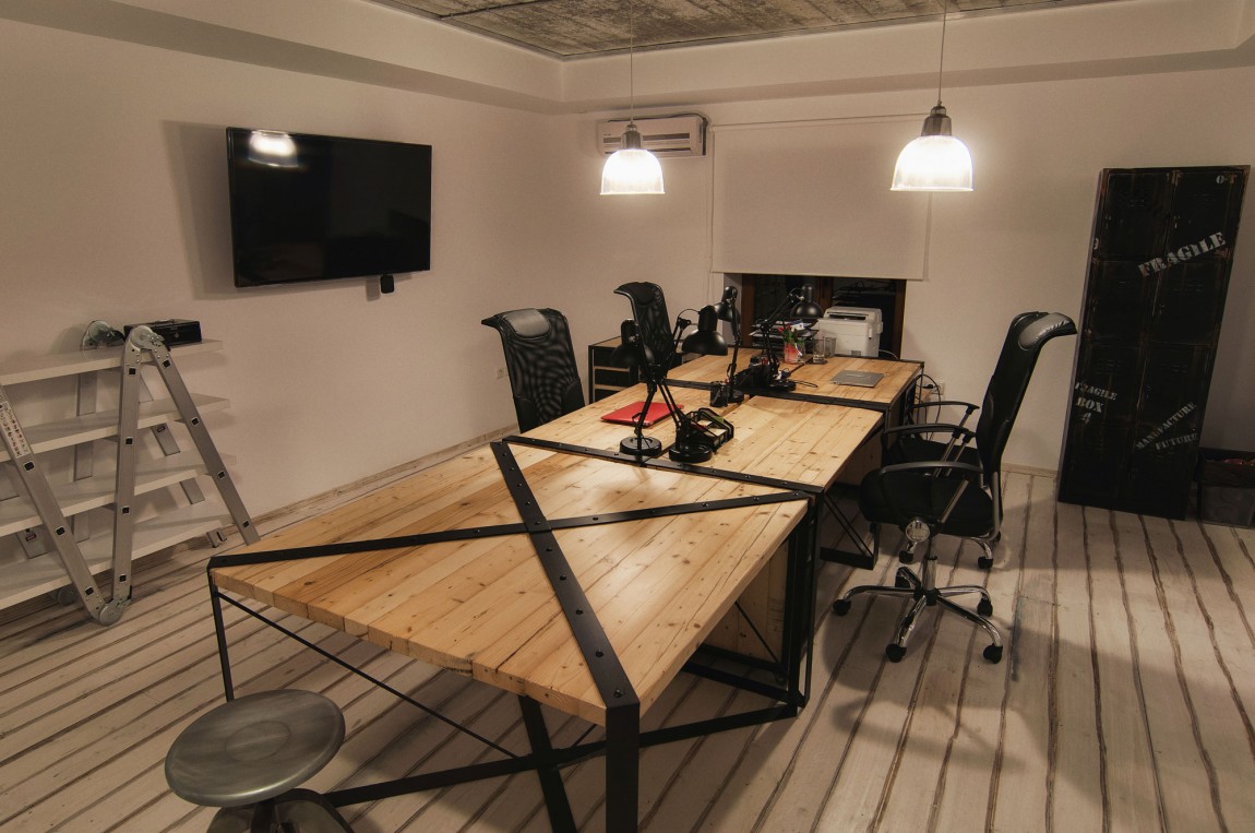 黃浦區(qū)復(fù)古復(fù)式風格辦公室裝修設(shè)計-第3張圖片-上海古都建筑設(shè)計集團