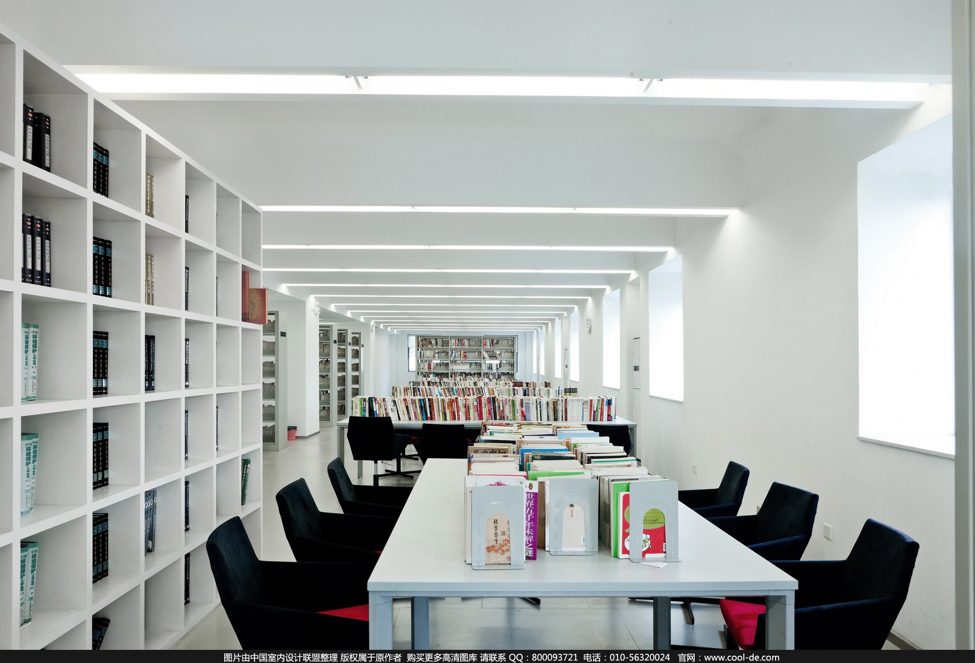 400平清新簡約圖書室裝修設(shè)計(jì)效果圖-第7張圖片-上海古都建筑設(shè)計(jì)集團(tuán) 400平清新簡約圖書室裝修設(shè)計(jì)效果圖-第7張圖片-上海古都建筑設(shè)計(jì)集團(tuán)