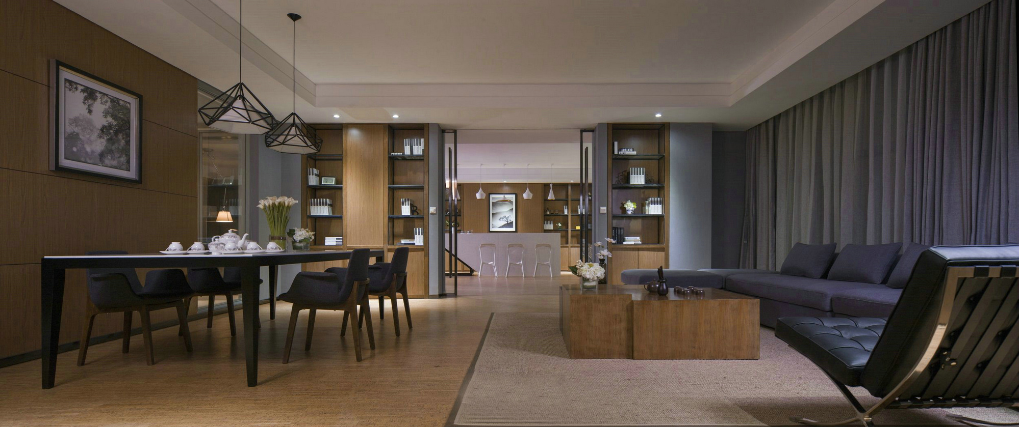 上?，F(xiàn)代時(shí)尚風(fēng)格辦公室裝修設(shè)計(jì)-第4張圖片-上海古都建筑設(shè)計(jì)集團(tuán)