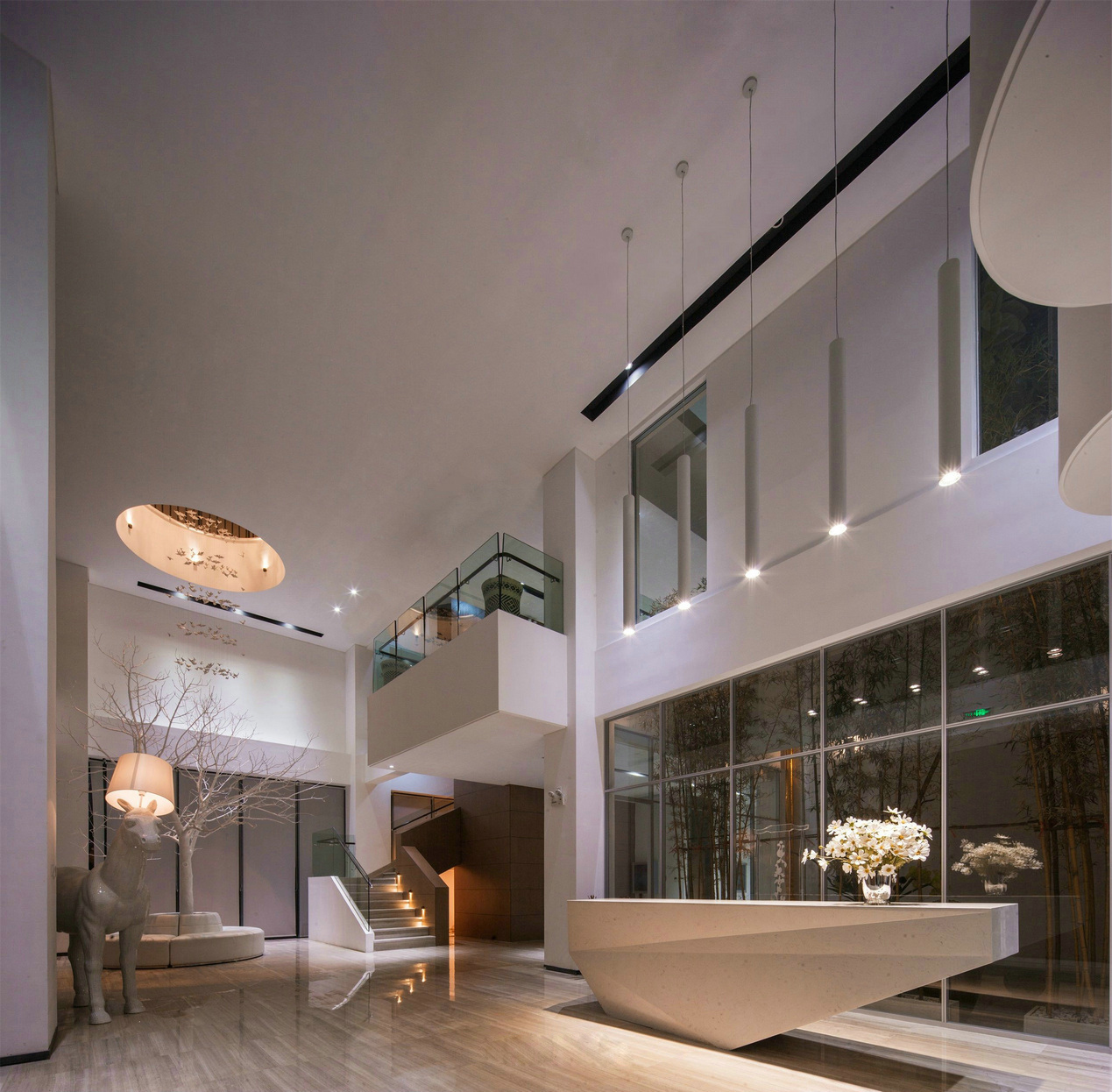 上?，F(xiàn)代時(shí)尚風(fēng)格辦公室裝修設(shè)計(jì)-第9張圖片-上海古都建筑設(shè)計(jì)集團(tuán)