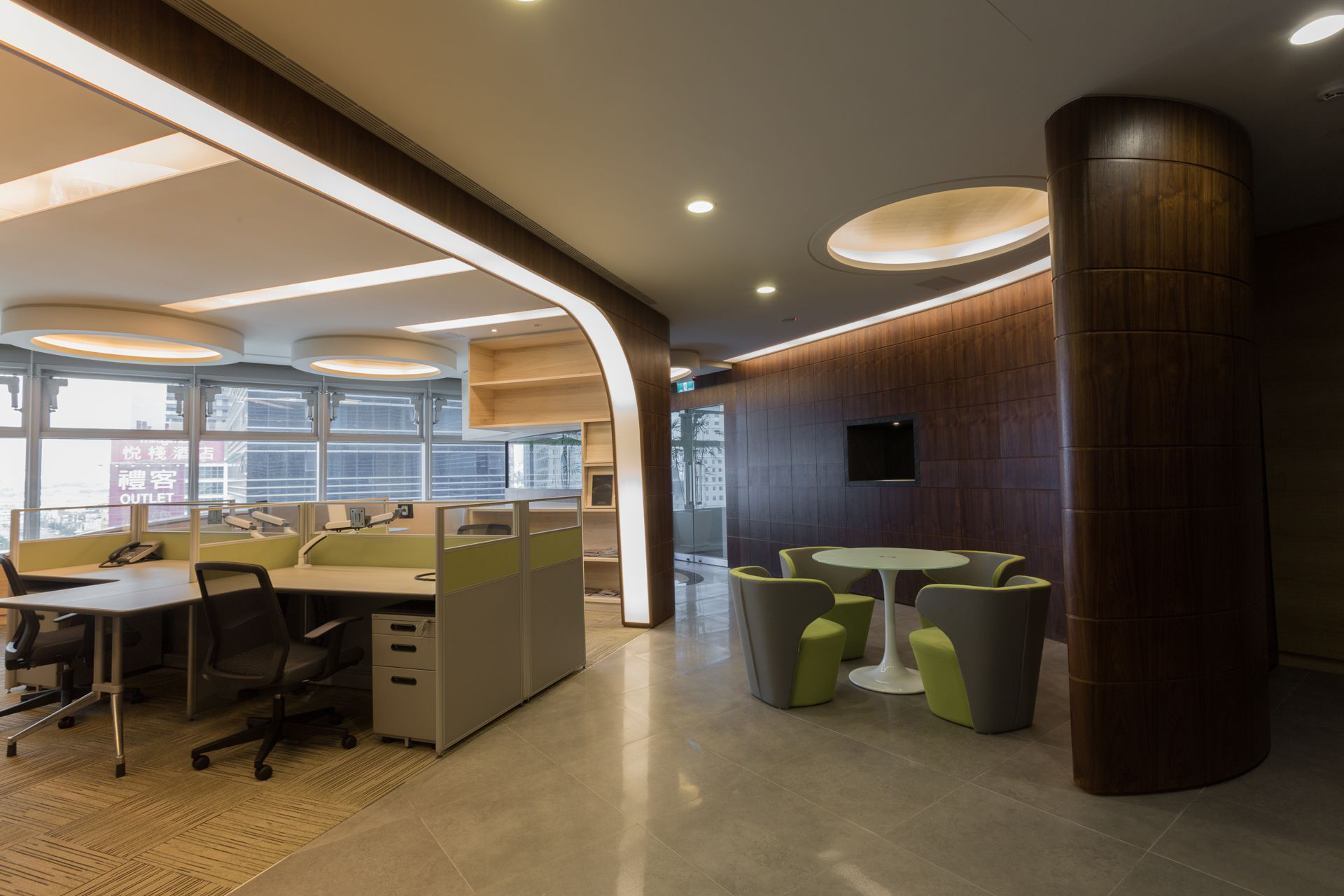 普陀區(qū)自然風格辦公室裝修設(shè)計-第1張圖片-上海古都建筑設(shè)計集團