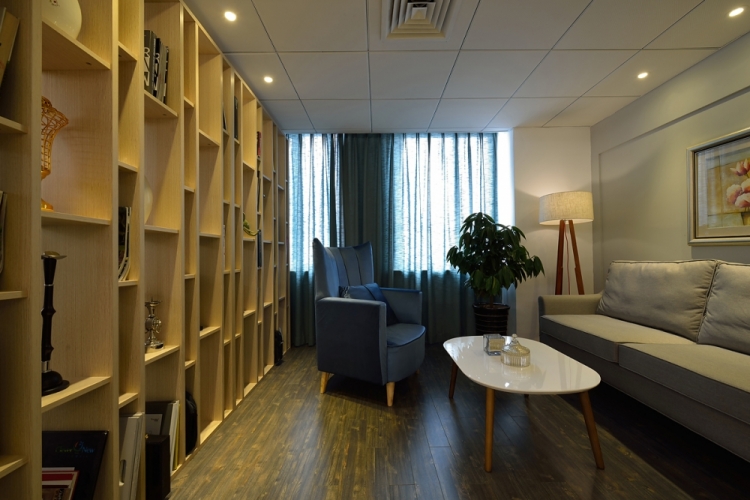 現代簡約時尚辦公室裝修設計-第2張圖片-上海古都建筑設計集團