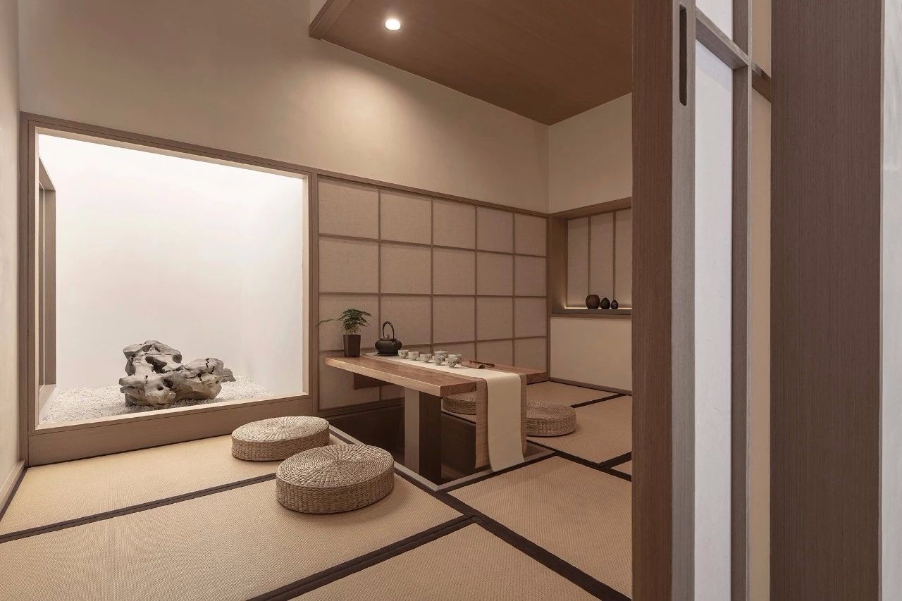 上海辦公室裝修清新茶莊裝修設(shè)計-第6張圖片-上海古都建筑設(shè)計集團(tuán)