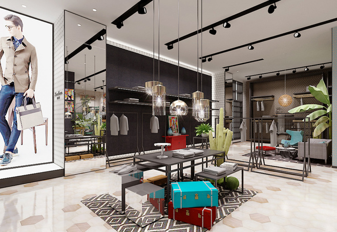 高檔男士服裝店裝修設(shè)計(jì)-第2張圖片-上海古都建筑設(shè)計(jì)集團(tuán) 高檔男士服裝店裝修設(shè)計(jì)-第2張圖片-上海古都建筑設(shè)計(jì)集團(tuán)