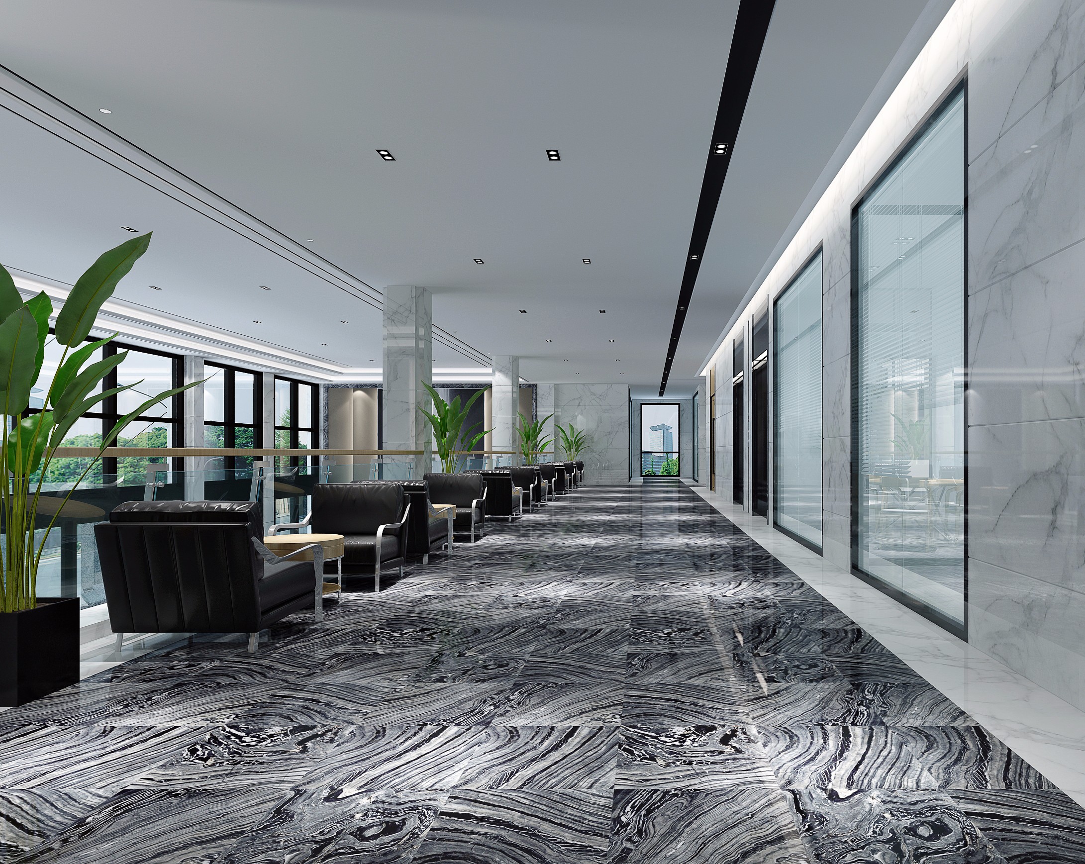 簡潔高檔辦公室裝修設(shè)計-第3張圖片-上海古都建筑設(shè)計集團(tuán) 簡潔高檔辦公室裝修設(shè)計-第3張圖片-上海古都建筑設(shè)計集團(tuán)