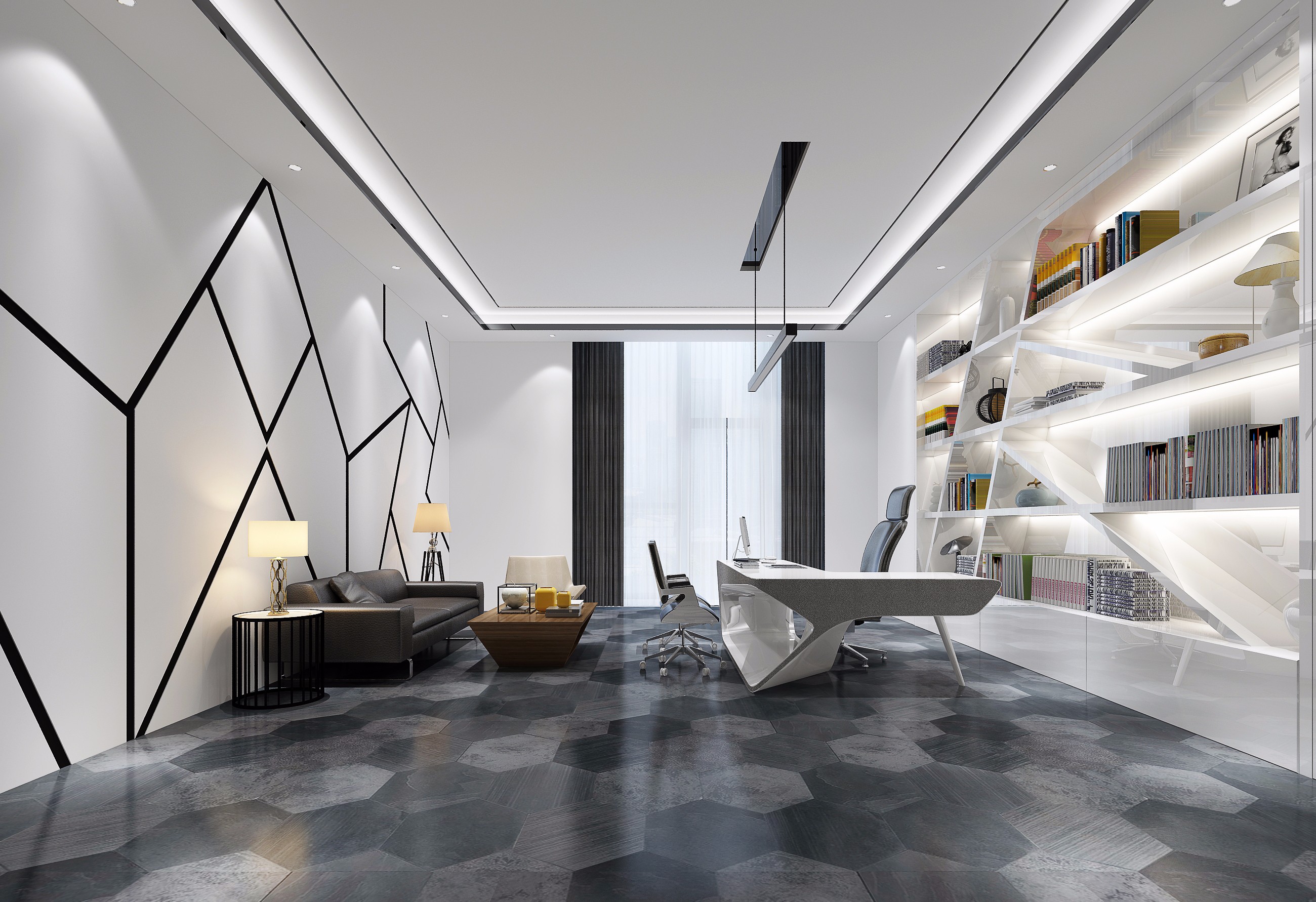 簡潔高檔辦公室裝修設(shè)計-第1張圖片-上海古都建筑設(shè)計集團(tuán) 簡潔高檔辦公室裝修設(shè)計-第1張圖片-上海古都建筑設(shè)計集團(tuán)