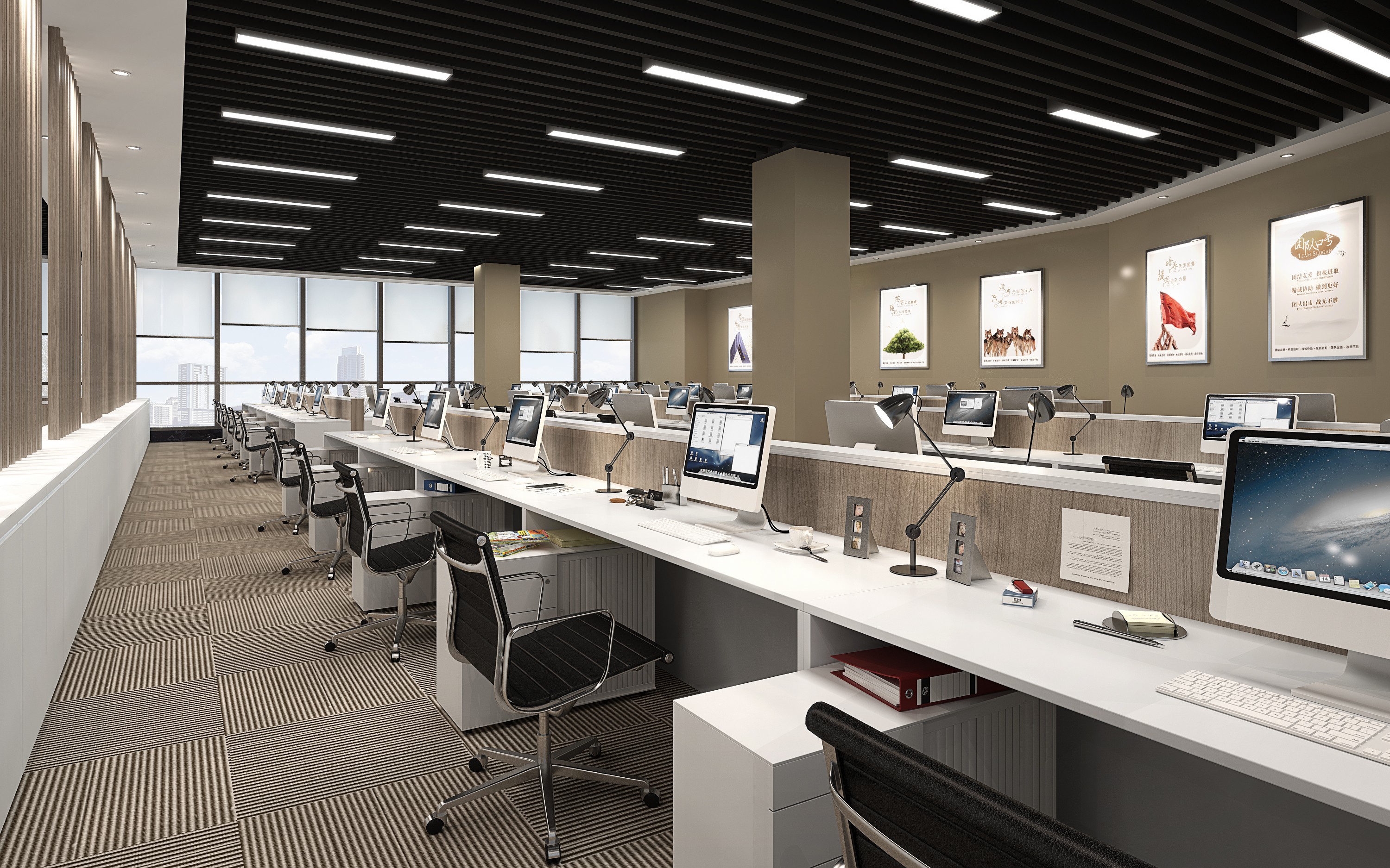 簡約明了辦公室裝修設(shè)計-第2張圖片-上海古都建筑設(shè)計集團 簡約明了辦公室裝修設(shè)計-第2張圖片-上海古都建筑設(shè)計集團