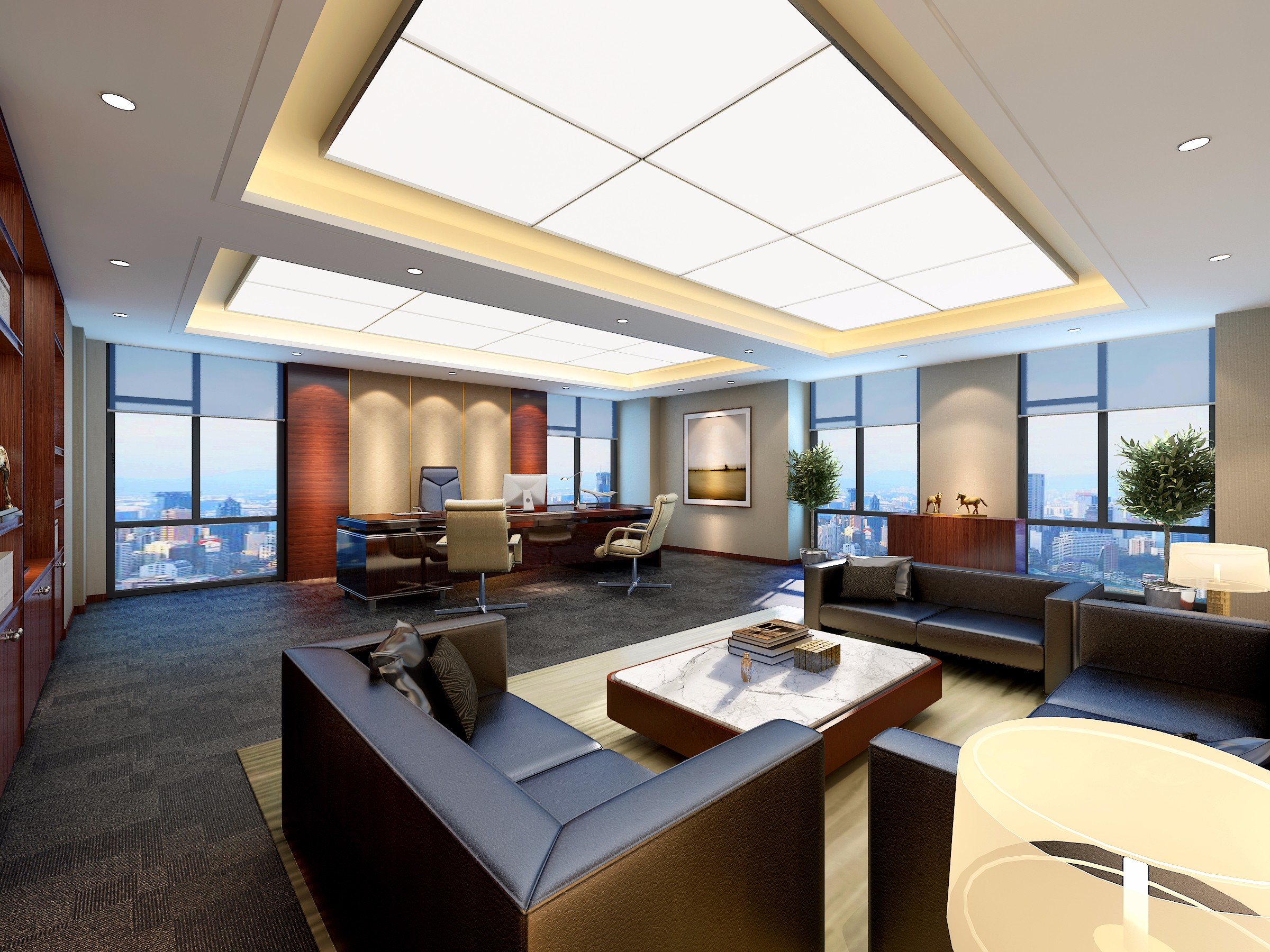 地產(chǎn)開發(fā)公司辦公室裝修設計-第2張圖片-上海古都建筑設計集團 地產(chǎn)開發(fā)公司辦公室裝修設計-第2張圖片-上海古都建筑設計集團