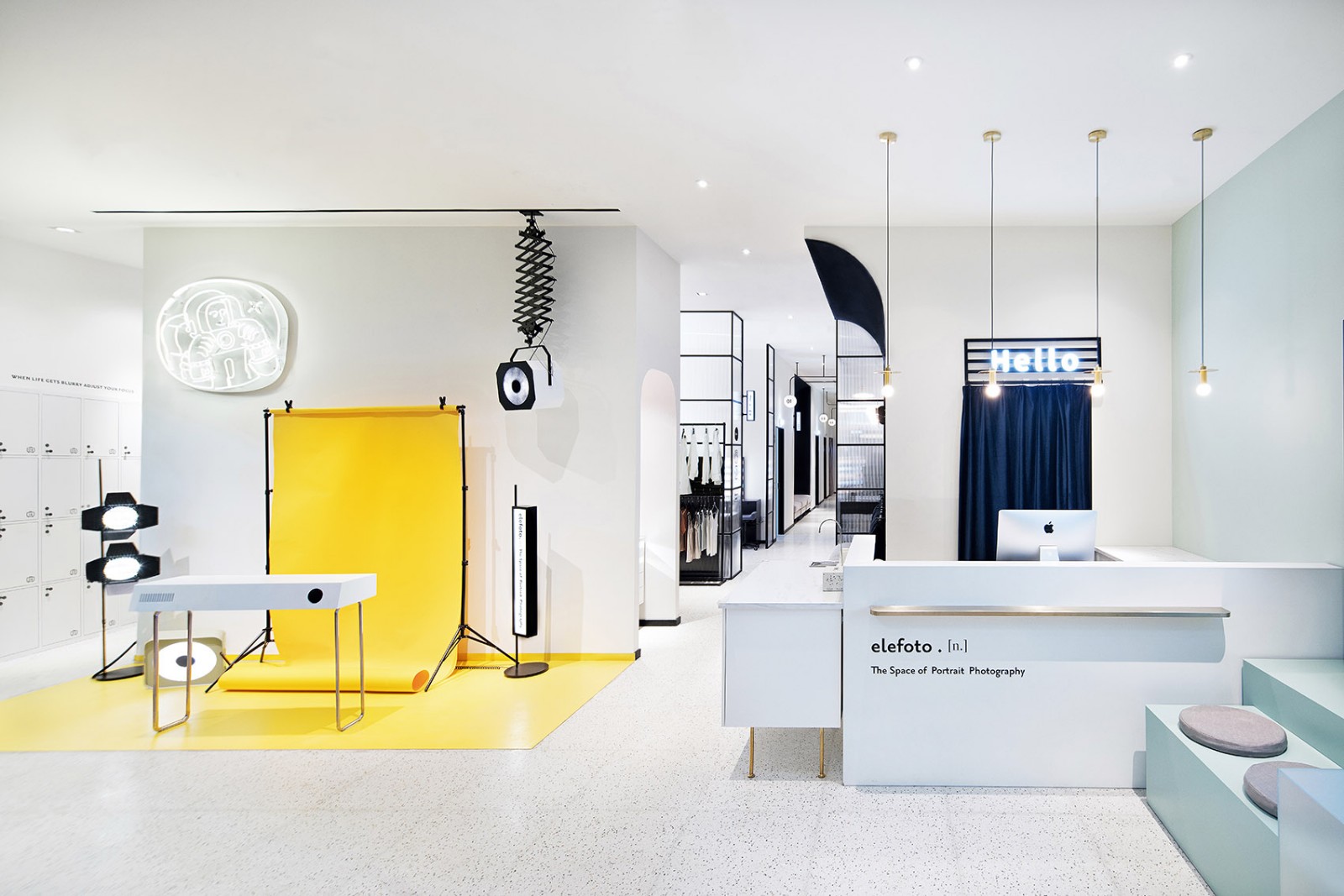 簡約攝影店裝修設(shè)計-第1張圖片-上海古都建筑設(shè)計集團