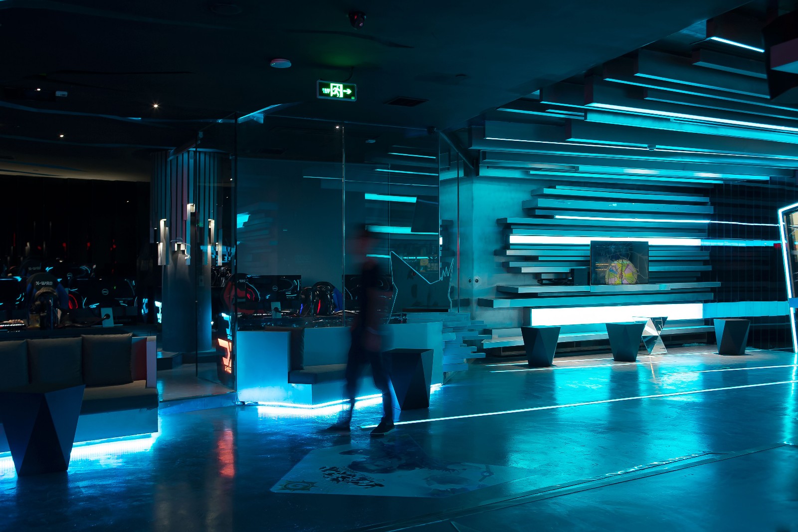 普陀區(qū)現(xiàn)代科技風(fēng)格網(wǎng)吧裝修設(shè)計-第1張圖片-上海古都建筑設(shè)計集團(tuán) 普陀區(qū)現(xiàn)代科技風(fēng)格網(wǎng)吧裝修設(shè)計-第1張圖片-上海古都建筑設(shè)計集團(tuán)