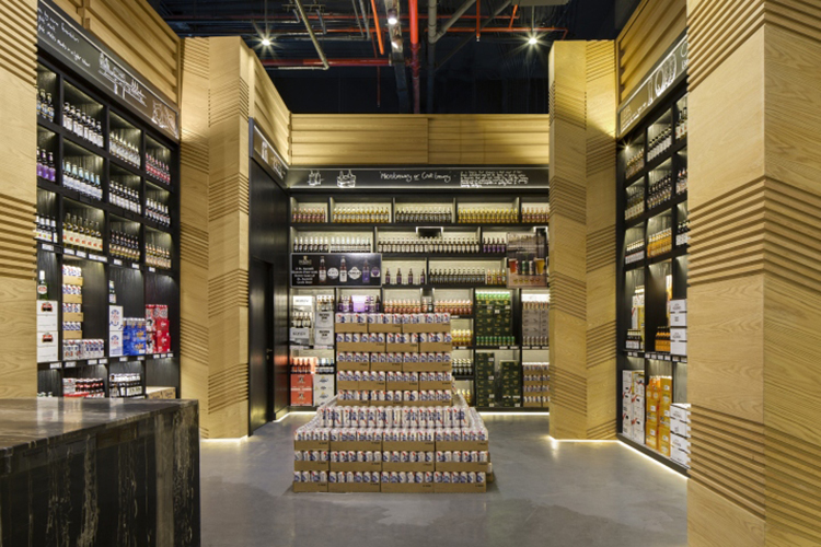 時(shí)尚簡約煙酒莊裝修設(shè)計(jì)-第1張圖片-上海古都建筑設(shè)計(jì)集團(tuán)