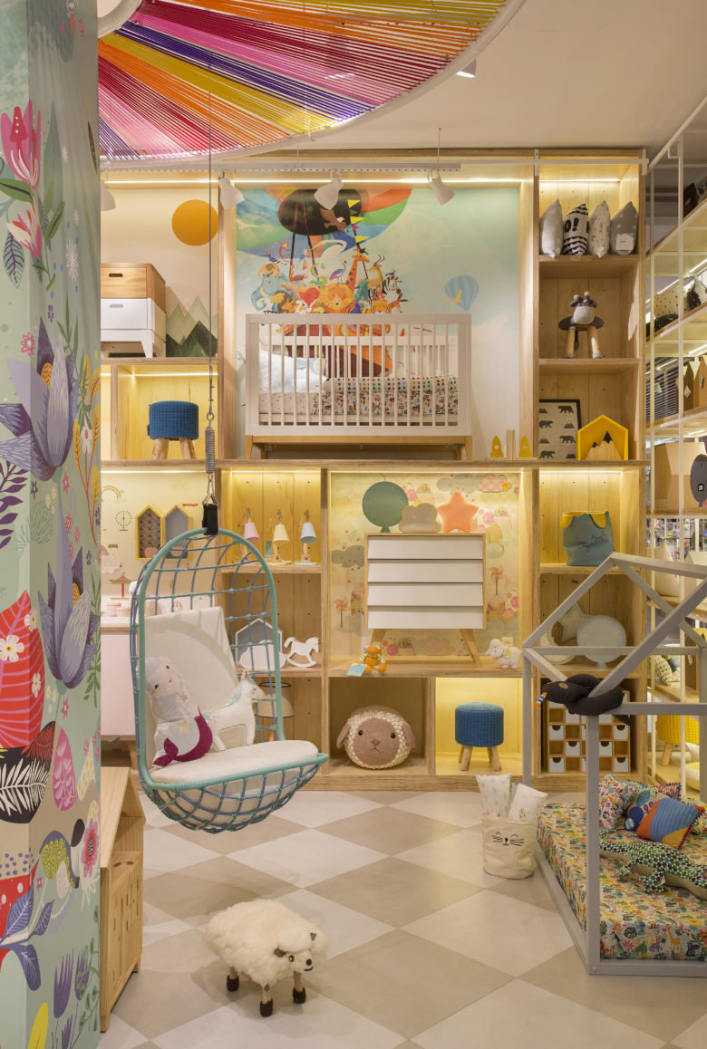 簡約溫馨孕嬰一體店裝修設(shè)計-第4張圖片-上海古都建筑設(shè)計集團(tuán)