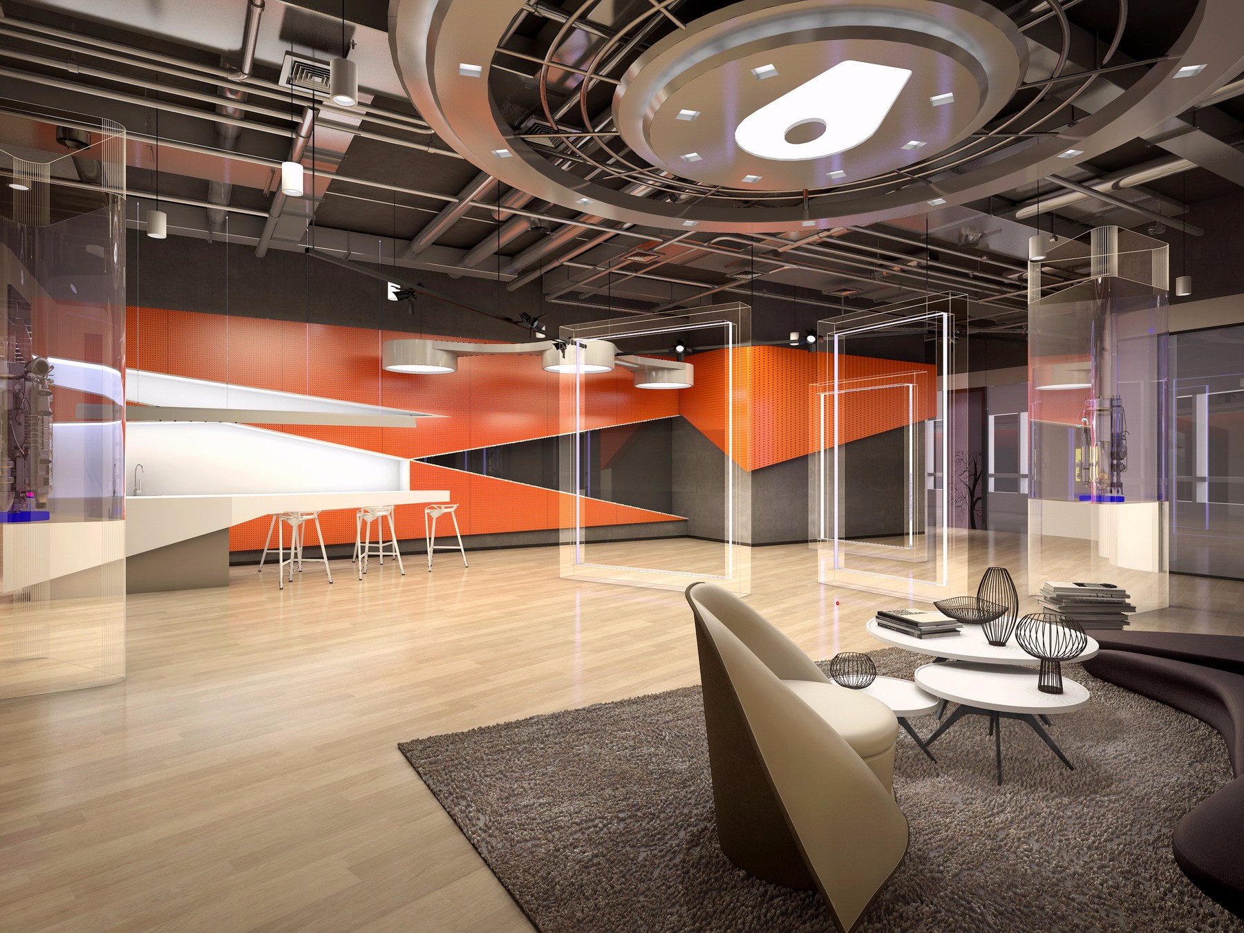 普陀區(qū)現(xiàn)代科技風(fēng)格辦公室裝修設(shè)計(jì)-第7張圖片-上海古都建筑設(shè)計(jì)集團(tuán) 普陀區(qū)現(xiàn)代科技風(fēng)格辦公室裝修設(shè)計(jì)-第7張圖片-上海古都建筑設(shè)計(jì)集團(tuán)