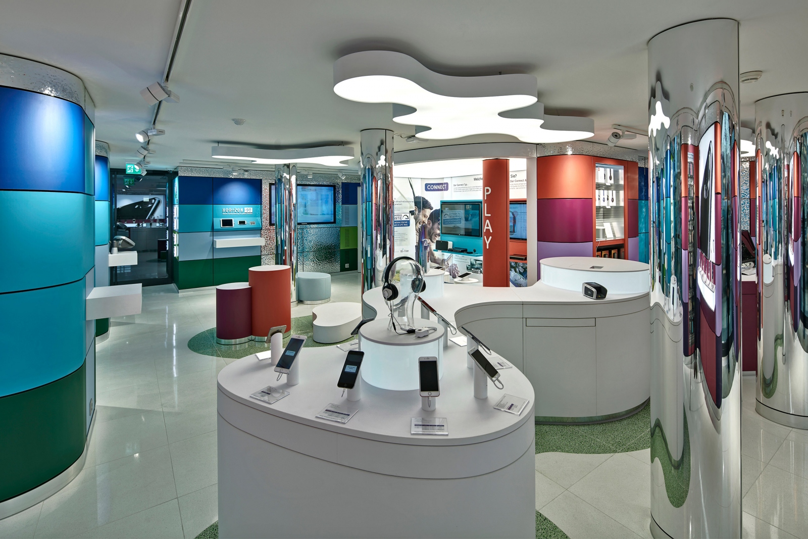 高檔創(chuàng)意手機店裝修設(shè)計-第2張圖片-上海古都建筑設(shè)計集團 高檔創(chuàng)意手機店裝修設(shè)計-第2張圖片-上海古都建筑設(shè)計集團