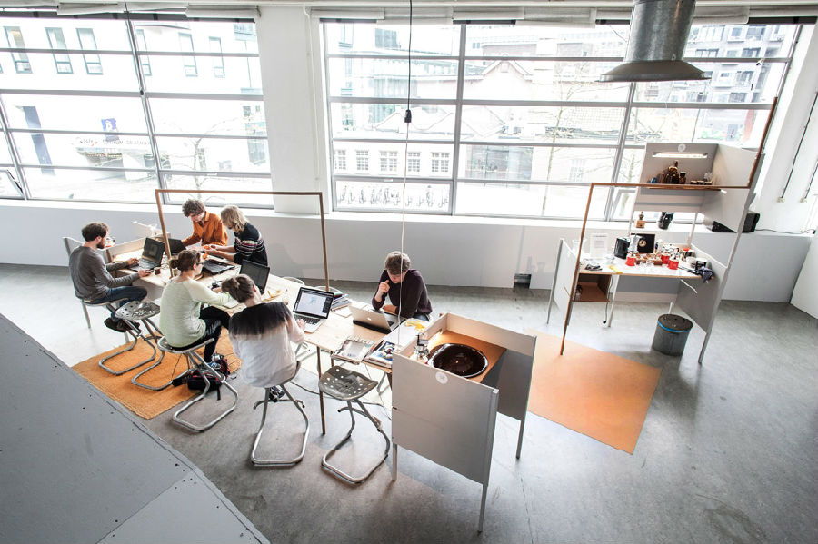 大型簡約工業(yè)風辦公室裝修設計-第9張圖片-上海古都建筑設計集團 大型簡約工業(yè)風辦公室裝修設計-第9張圖片-上海古都建筑設計集團