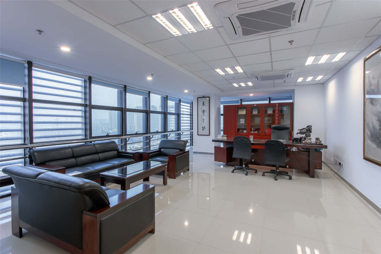 簡約風格律師事務(wù)所裝修設(shè)計-第6張圖片-上海古都建筑設(shè)計集團