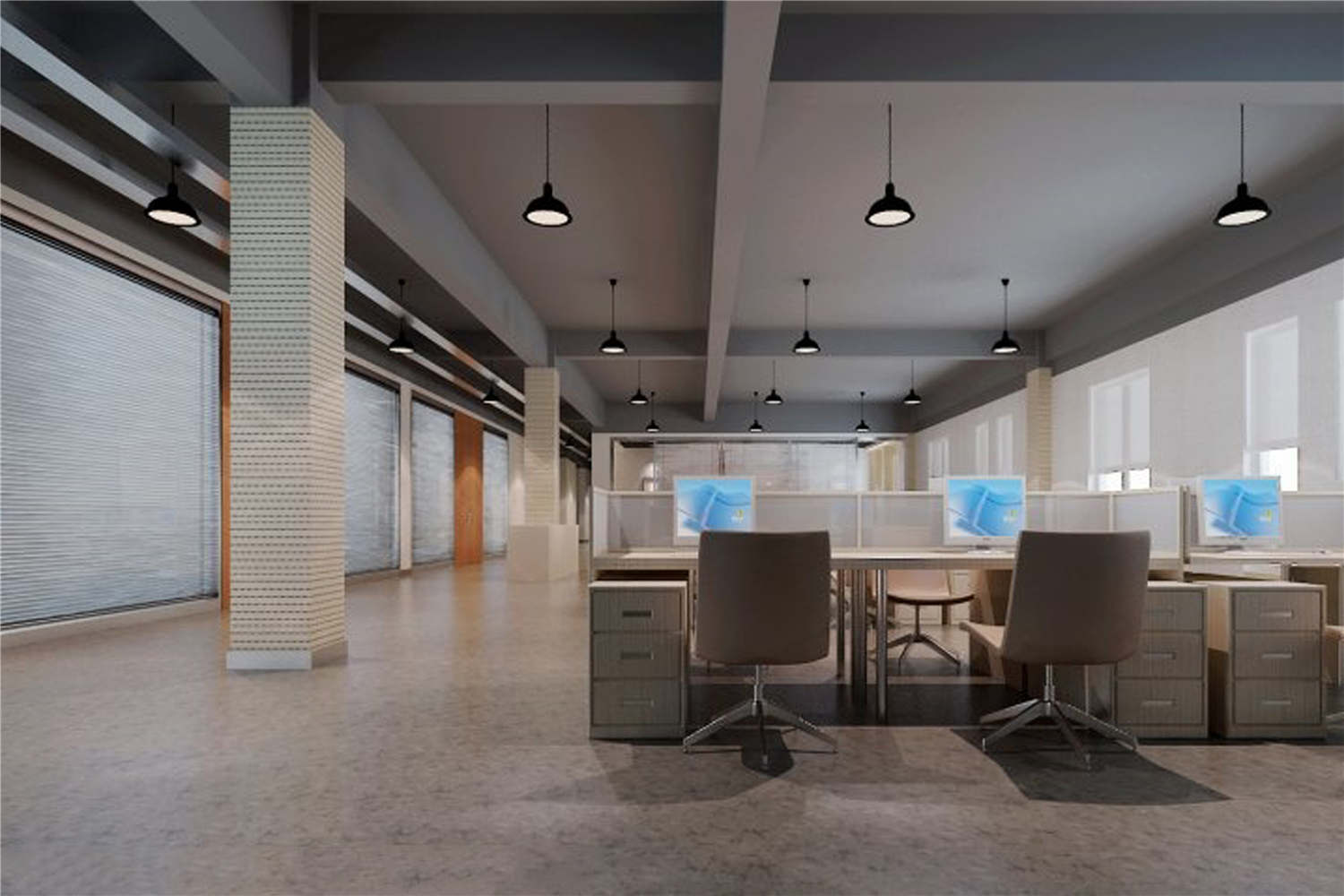 能源信息科技公司辦公室裝修設(shè)計(jì)-第3張圖片-上海古都建筑設(shè)計(jì)集團(tuán) 能源信息科技公司辦公室裝修設(shè)計(jì)-第3張圖片-上海古都建筑設(shè)計(jì)集團(tuán)