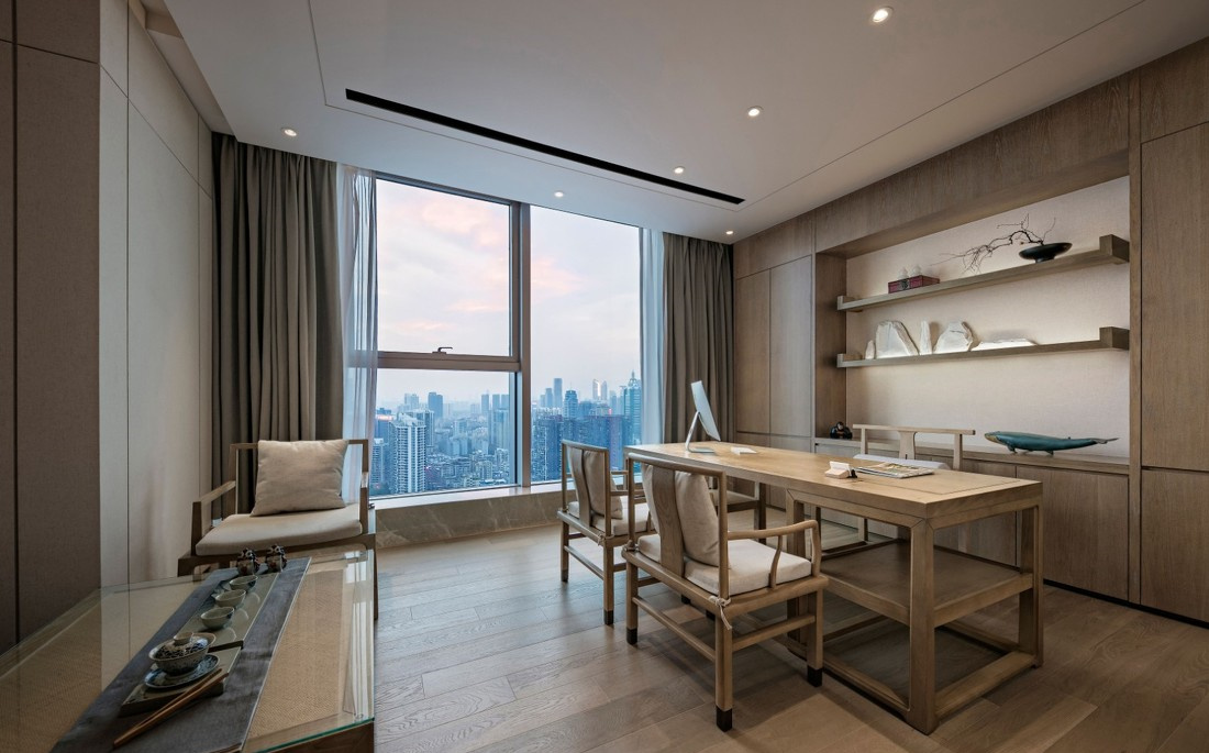 木質(zhì)時尚風(fēng)格辦公室裝修設(shè)計(jì)-第2張圖片-上海古都建筑設(shè)計(jì)集團(tuán) 木質(zhì)時尚風(fēng)格辦公室裝修設(shè)計(jì)-第2張圖片-上海古都建筑設(shè)計(jì)集團(tuán)