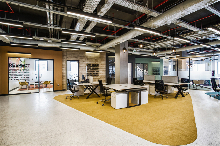 松江工廠辦公室設計裝潢效果-第1張圖片-上海古都建筑設計集團