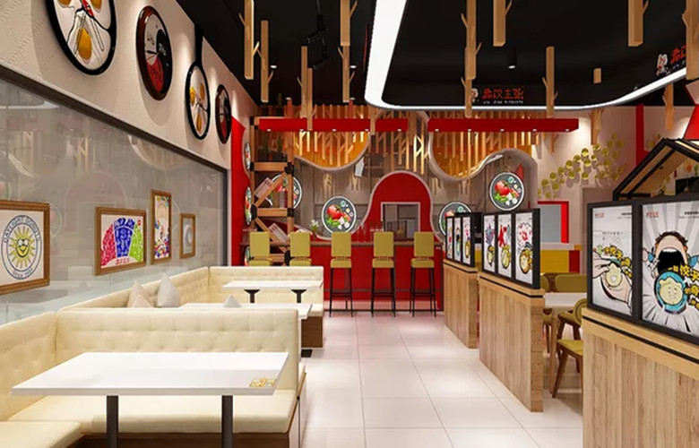 560平方餐廳設(shè)計裝潢實景圖-第1張圖片-上海古都建筑設(shè)計集團 560平方餐廳設(shè)計裝潢實景圖-第1張圖片-上海古都建筑設(shè)計集團