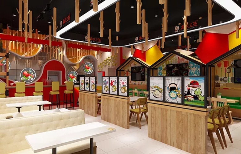 560平方餐廳設(shè)計裝潢實景圖-第3張圖片-上海古都建筑設(shè)計集團 560平方餐廳設(shè)計裝潢實景圖-第3張圖片-上海古都建筑設(shè)計集團